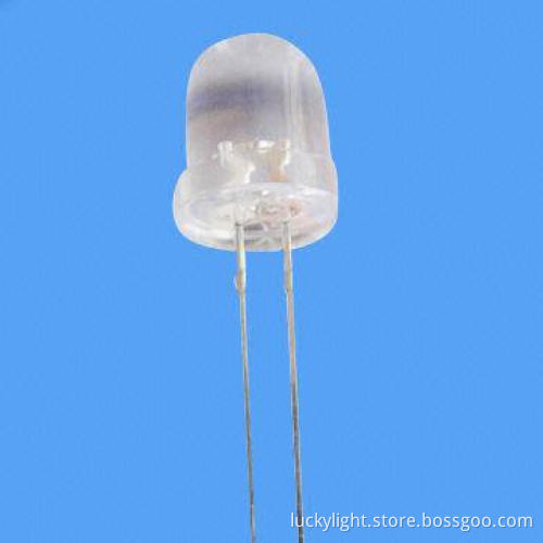 10mm Warm White Dip LED Diode, CE/RoHS Marks